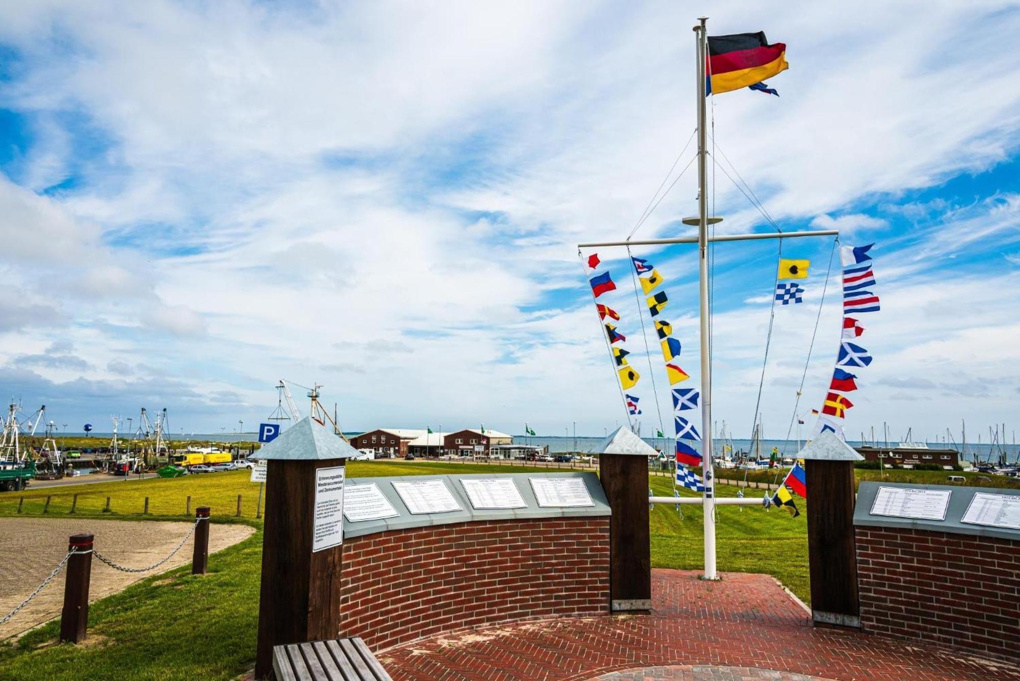 Ferienhaus Klippenbarsch Dornumersiel Exterior foto